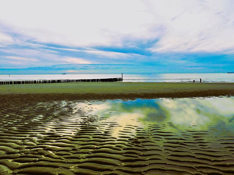 Day at sea by Anja Oosterwaal Fine Art Fotografie