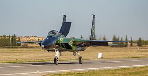 Saudische Boeing F-15 Eagle auf dem Luftwaffenstützpunkt Tanagra.
