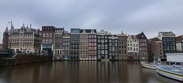 Amsterdam Grachtenpanden aan het Damrak