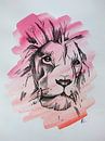 KING - Drawing x Watercolor by Claudia Maglio thumbnail
