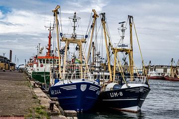IJmuiden visserijhaven van Jolanda van Straaten