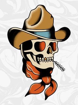 Classic Vintage Cpwbot Tattoo by Artevrie Artworks Studio