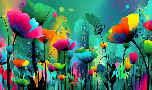 Walk with me through the Sea of Colours of Flowers