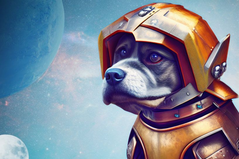 Dog Warrior by AD DESIGN Photo & PhotoArt