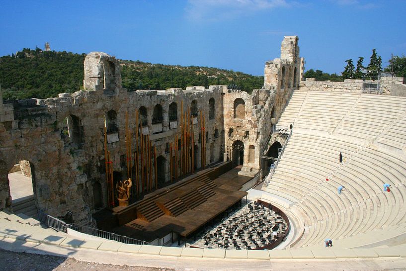 Odeon of Herodes Atticus by Dennis Wierenga