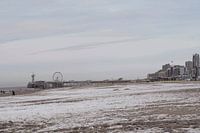 Scheveningen beach in winter
