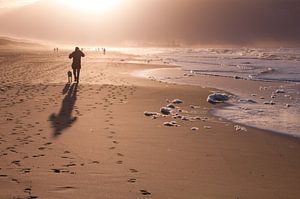 Scheveningen by dawn - 5 van Damien Franscoise