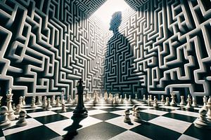 Schachmatt im Labyrinth: Strategie des Denkens