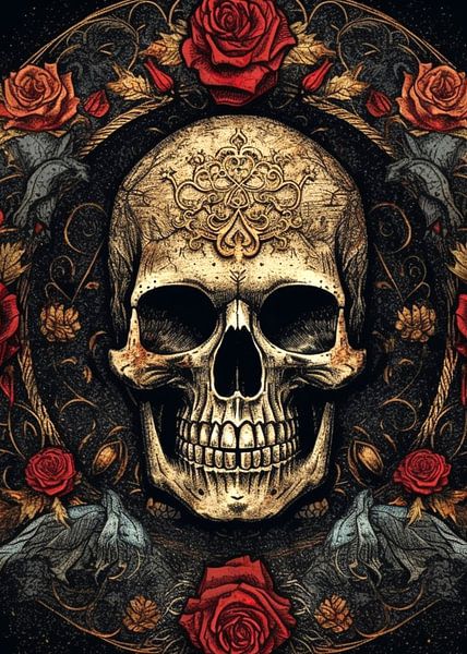 Skull by Nikita Abakumov