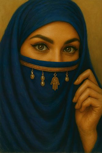 Musulmane intéressante | Acrylique