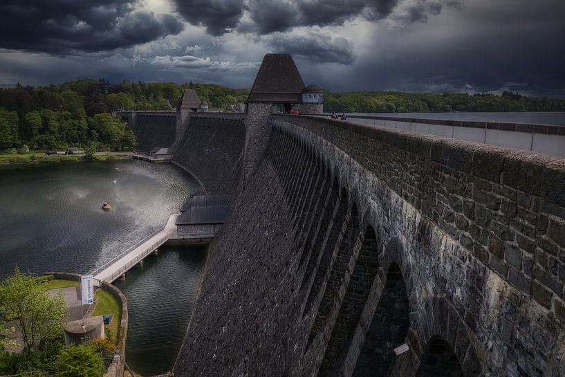 Möhne Dam / Möhnetalsperre - Sperrmauer van Mart Houtman