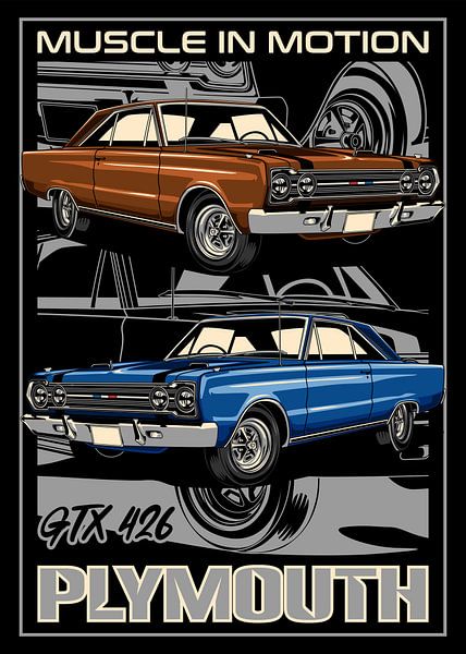 Plymouth GTX 426 Hemi Auto von Adam Khabibi
