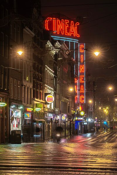 Neon Glow van Amsterdam Pixels