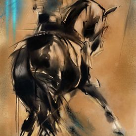 Fantasy paard van Ljupka Kareska