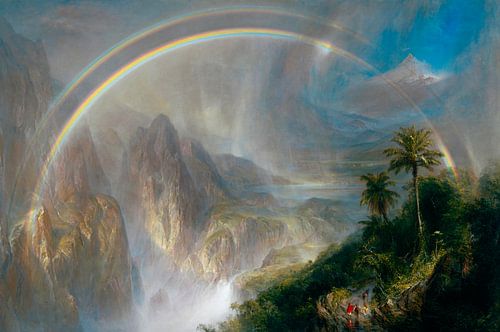 Regenseizoen in de tropen, Frederic Edwin Church