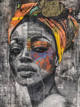African woman by Bert Nijholt