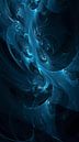 Fractales Bleues par Mysterious Spectrum Aperçu