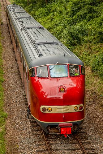 Dieseltrein Simpelveld tijdens de Stoomtreindagen 2014