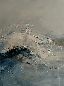 Das wilde Meer von Japandi Art Studio