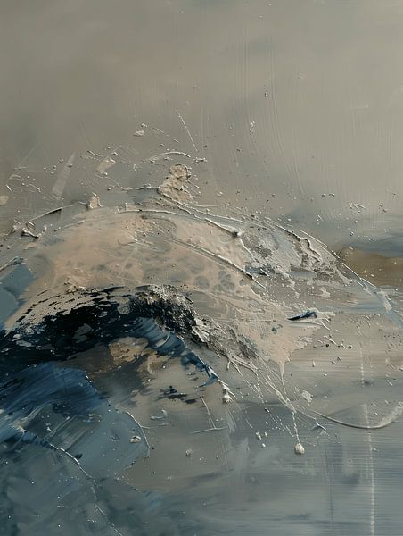 The wild sea by Japandi Art Studio