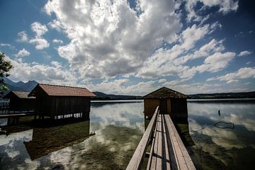 Am Kochelsee van Franz Nagler