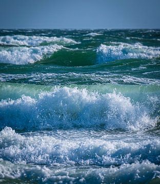 Storm op zee van Robby's fotografie