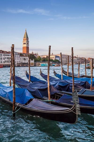 VENICE Canal Grande & Toren van San Marco  van Melanie Viola