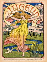 Magazine cover Jugend 17 December 1898