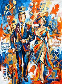 King Willem-Alexander and Queen Maxima by Patrick Ouwerkerk