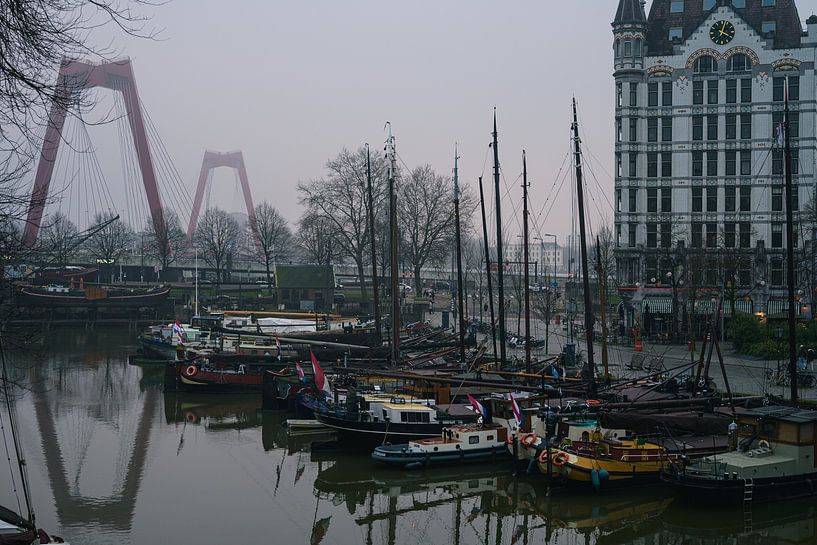 Rotterdam harbour by Luis Emilio Villegas Amador