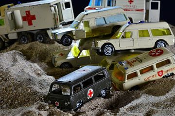 Modellauto - Friedhof Krankenwagen von Ingo Laue