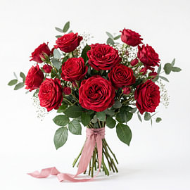 Eleganter Strauß roter Rosen von Markus Gann