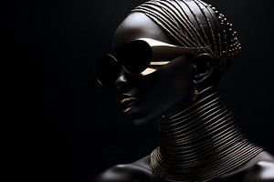 The African style icon