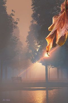 Zonlicht Dauwdruppel