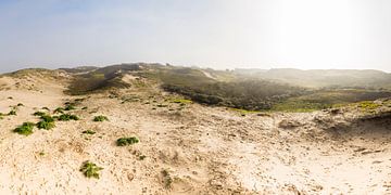 panorama of the dunes by Arjan van Duijvenboden