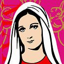 Mary on pink by Jole Art (Annejole Jacobs - de Jongh) thumbnail