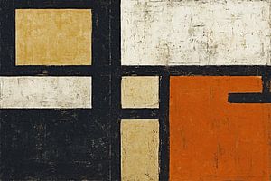 Abstraktes Bauhaus × Brutalismus