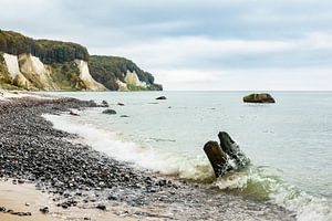 Die Ostseeküste auf der Insel Rügen im Herbst