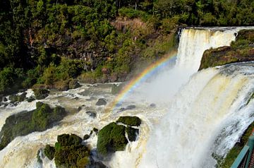 Iguazu watervallen in Paraguay van Karel Frielink