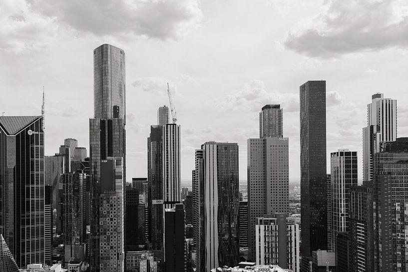 Skyline Melbourne, Australie par Meike Molenaar