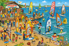 In der Windsurfschule