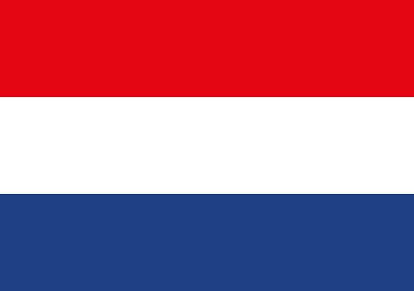 Niederländische Flagge von De Vlaggenshop