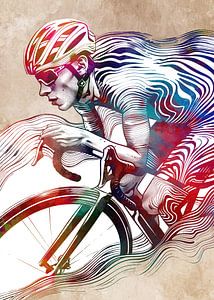 Cycling Bike sport art #cycling
