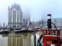 Rotterdam in de mist/ Foggy Rotterdam