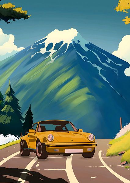 Porsche 911 Classic Car by Ma Chan