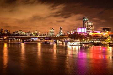 Londen by night van jana Wuyts