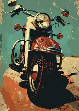 Klassieke motoren van Lae