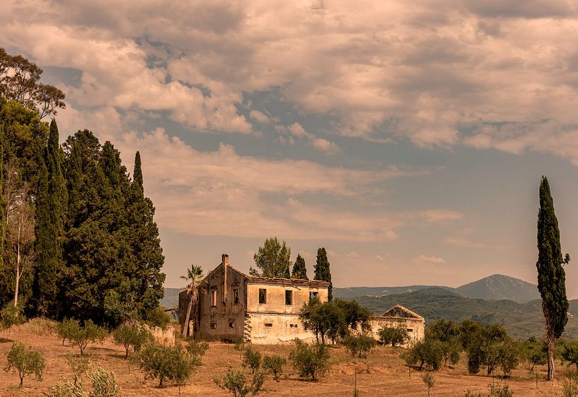 Verlassenes Landhaus Korfu, Griechenland von Marjolein van Middelkoop