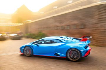 Voiture de sport Lamborghini Huracán STO sur Sjoerd van der Wal Photographie