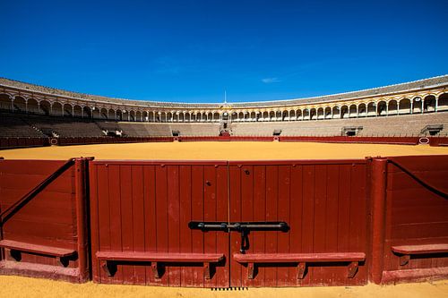 The bullfighting arena in Seville Spain. One2expose Wout Kok